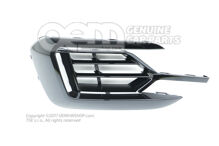 Hűtő légrács fekete 3G8853665B 041