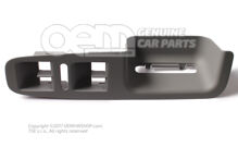 Fogantyú kagyló kristályszürke 7L6867157E 6C3