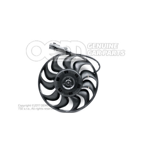 Hűtőventilátor vezérlőegységgel 4F0959455F
