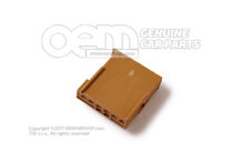 Lapos csatlakozó ház csatlakozó darab kozmetikai lámpa 4B0971978C (1)