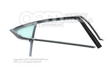 Fix ajtó ablak tömítéssel Fekete 5E6845210J 041