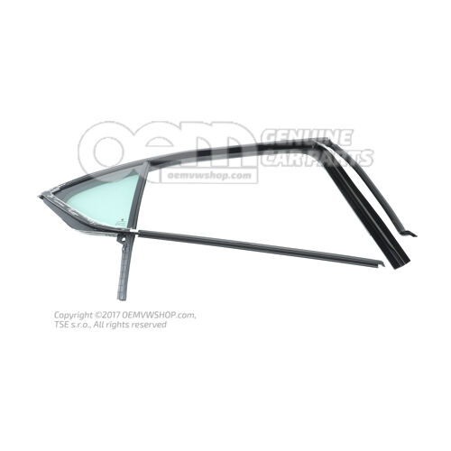 Fix ajtó ablak tömítéssel Fekete 5E6845210J 041