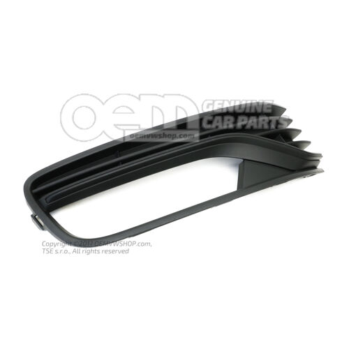 Szellőzőrács szatén fekete Volkswagen Polo Hatchback 6R 6C0853665J 9B9