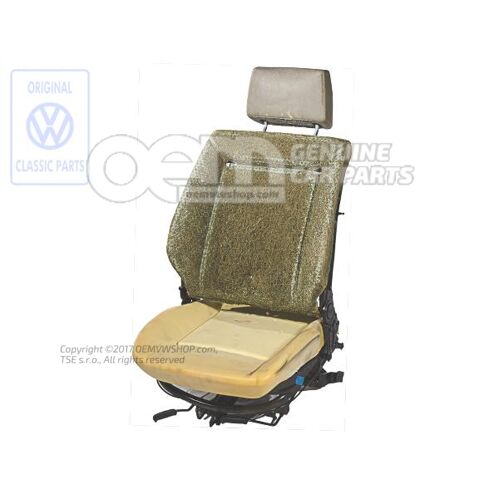 Ülés komplett háttámlával és fejtámlával (huzat nélkül) Volkswagen Golf Cabriolet 171 155881023