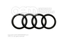 AUDI embléma fekete-fényes 4H0853605C T94