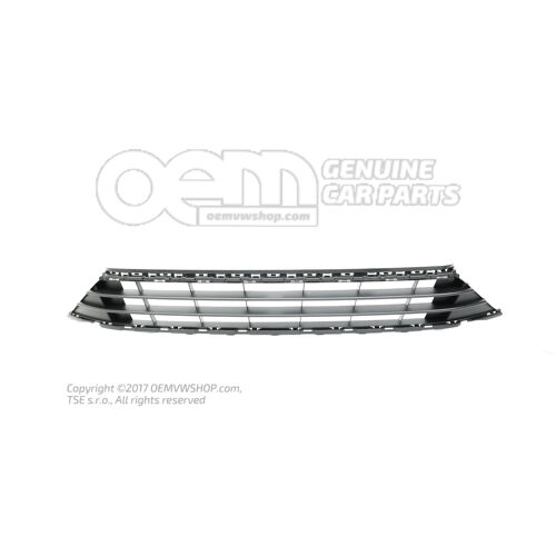 Szellőzőrács szatén fekete Volkswagen Passat GTE 4 motion 3G0853677C 9B9