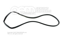 Ajtótömítés, belső szatén fekete 443831721L 01C