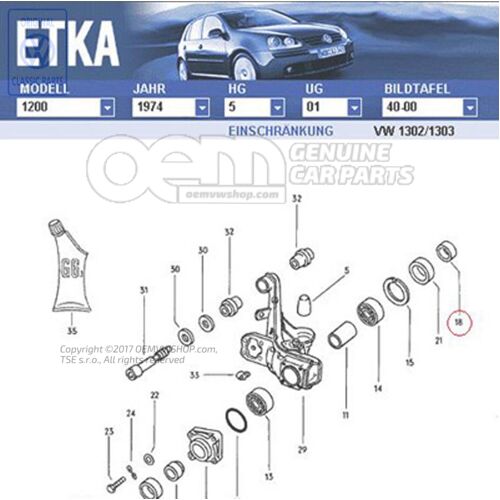 Távtartó gyűrű 113501305 113501305