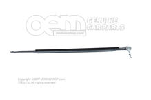 Ablaknyílás tömítés fekete-fényes díszléccel 4G0853284H T94 (1)