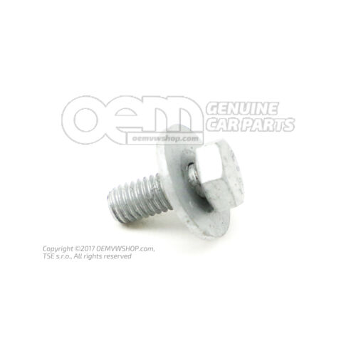 Hatlapfejű csavar (kombi) M6X15 N  0901486