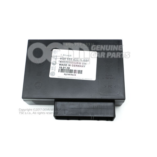 Központi vezérlőegység a rendszer kényelméért 6Q0959433G 03B