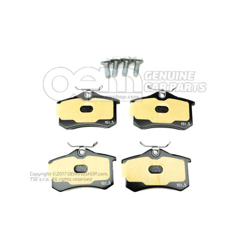 készlet fékbetét tárcsafékhez 'eco' economy JZW698451