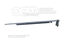 Ablaknyílás tömítés fekete-fényes díszléccel 4G0853283H T94