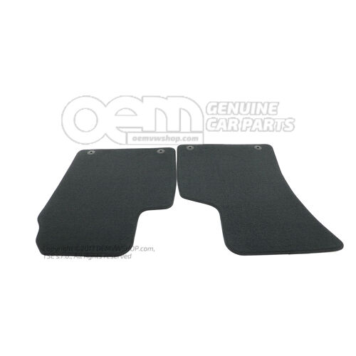 1 garnitúra lábtörlő (textil) soul (fekete) Audi TT/TTS Coupe/Roadster 8N 8N1061232E 29G