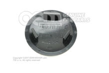 Szatén fekete jelvény 7E0711144G 9B9 (1)