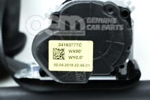 Hárompontos biztonsági öv fekete Skoda Fabia 3V 6V0857447  RAA (2)