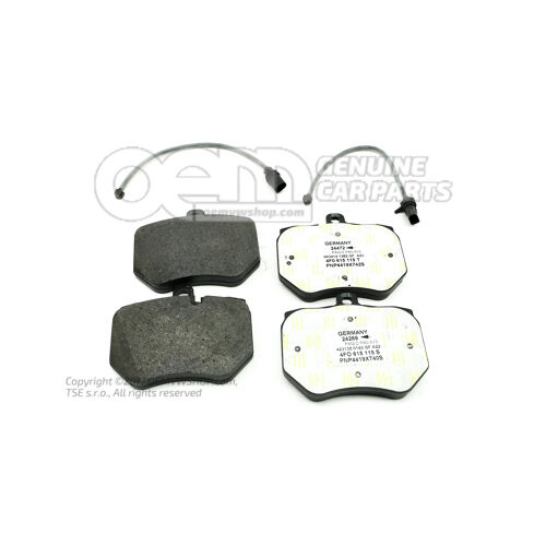 1 készlet fékbetét tárcsafékhez Audi RS6/RS6 plus/Avant Quattro 4F 4F0698151P