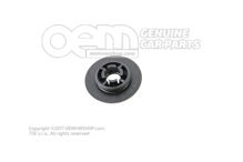 Takarósapka, szatén fekete 3C0864521  9B9 (1)