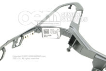 Sötétre eloxált matt burkolat a kormányhoz 5H0419685F 7T9 (2)