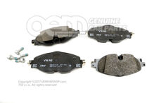 1 db fékbetét készlet 312X25MM tárcsafékhez 5Q0698151D