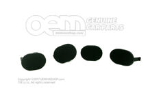 1 készlet borító sapkák soul (fekete) 8P1898173  6PS (1)