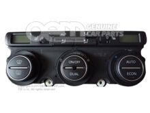 Kijelző és vezérlőpanel CU-val az elektronikusan vezérelt klímaberendezéshez 1K0907044BN