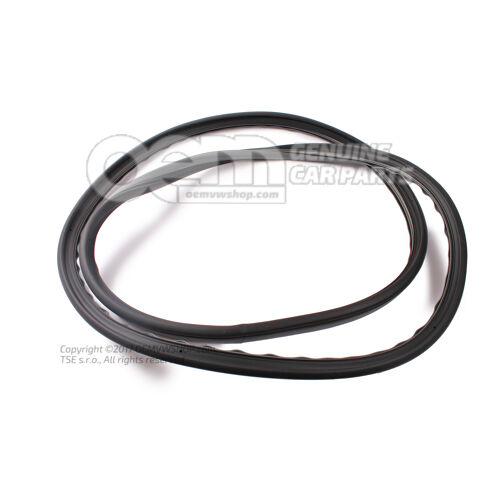 Ajtótömítés, belső világosszürke/szatén fekete 1U4867365E KNW