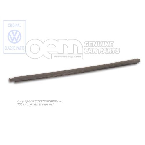 Ablaknyílás tömítés szatén fekete Volkswagen Corrado 53 535837474A 01C