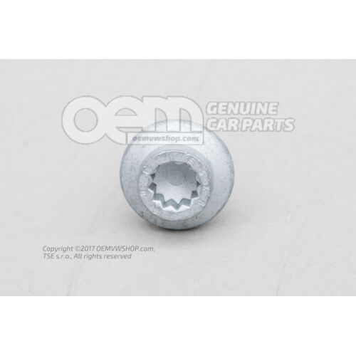 Aljzatfejes galléros csavar belső többpontos fejjel M10X30 N  90996702
