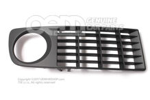 Légvezető rács fekete 8L9807682A 3FZ (3)