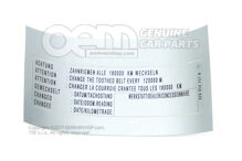 &quot;Figyelem&quot; matrica 028010757N