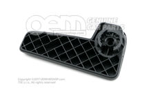 Fogantyú a fedélzár kábelhez szatén fekete - balkormányos 6R1823533  9B9 (1)