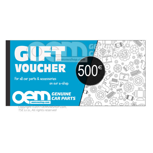 oemVWshop Ajándékkártya - 100 € OEM02252250