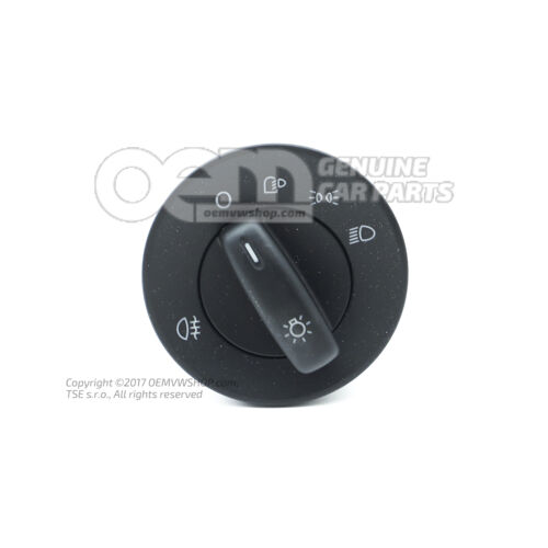 Kombi kapcsoló automata menetlámpákhoz, oldal- és menetlámpákhoz, hátsó ködlámpához, comi Skoda Octavia 1Z 1Z0941431D 3X1