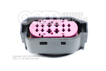 Lapos érintkezőház érintkezőzárral 1J0941165 (3)