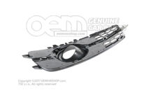 Rács ragyogó fekete Audi A6/S6/Avant/Quattro 4G 4G0807682K BMT (2)