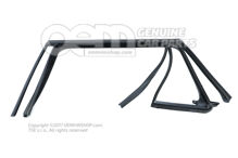 Ablakvezető fekete 1K9839431E 5AP