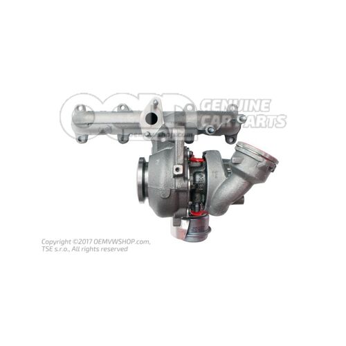 Kipufogócső turbófeltöltővel 03G253014M