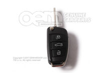 Főkulcs transzponderes (összecsukható bit) belső sínrésszel 8V0837220D INF Főkulcs transzponderes (összecsukható bit) belső sínrésszel 8V0837220D INF