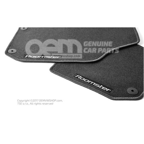 1 garnitúra lábtörlő (textil) Skoda Roomster 5J 5J1061420A