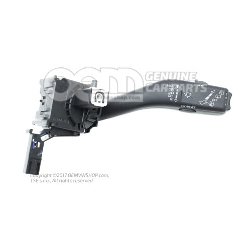 Ablaktörlő, ablaktörlő és mosó kapcsoló és többfunkciós jelzőműködtető kapcsoló 1K0953519J 9B9