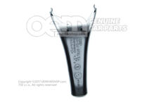 Borító lélek (fekete) 4F0857593J 4PK (1)