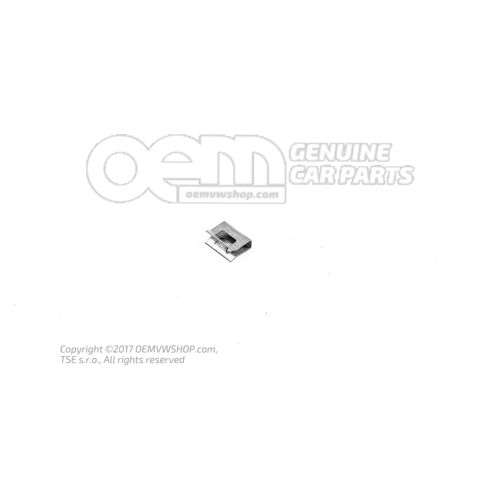Audi RS4 Quattro 8D klip 8D9853645A