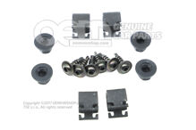 1 szett rögzítőelemek sárvédőkhöz 1T0075701 (1)