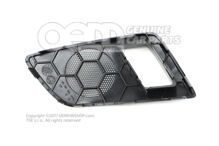 Hangszóró díszítés szatén fekete 1Z0868159A 9B9 (1)