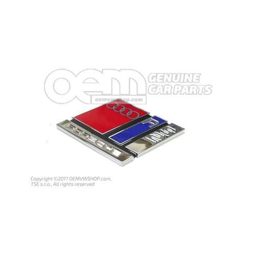 Krómozott felirat 8A0853735B 2ZZ