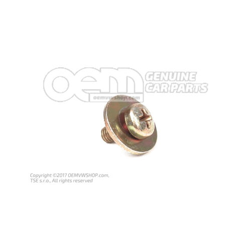 Betöltőfej csavar (kombi.) M5X12 N  90046301
