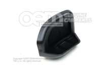 Fékpedál sapka kuplungpedálhoz szatén fekete 8E0721173  01C (1)