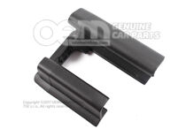 Csatorna fedele szatén fekete 4F0881348  01C (1)