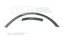 1 szett burkolat lökhárító élhez fekete Skoda Fabia 3V 6V0071322  2Z0 (1)